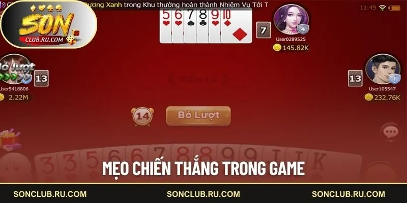 Mẹo chiến thắng trong game